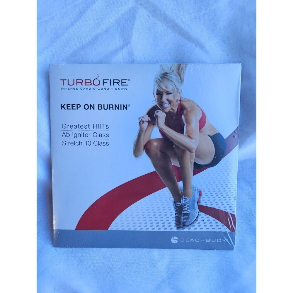 Beachbody ~ TURBO FIRE ~‎ Chalene Johnson ~ KEEP ON BURNIN' ~ Bonus DVD ~